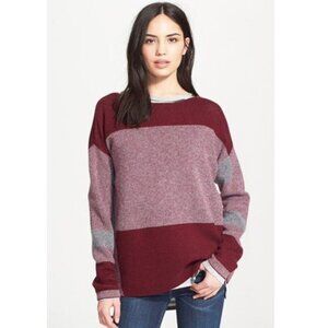 Vince Intarsia Colorblock Sweater